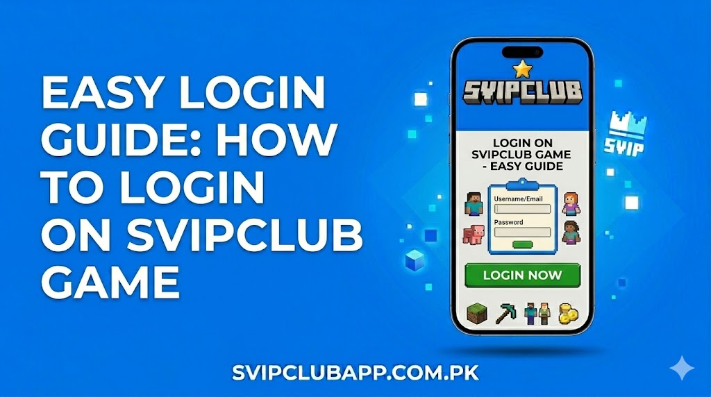 Login on SVipClub Game