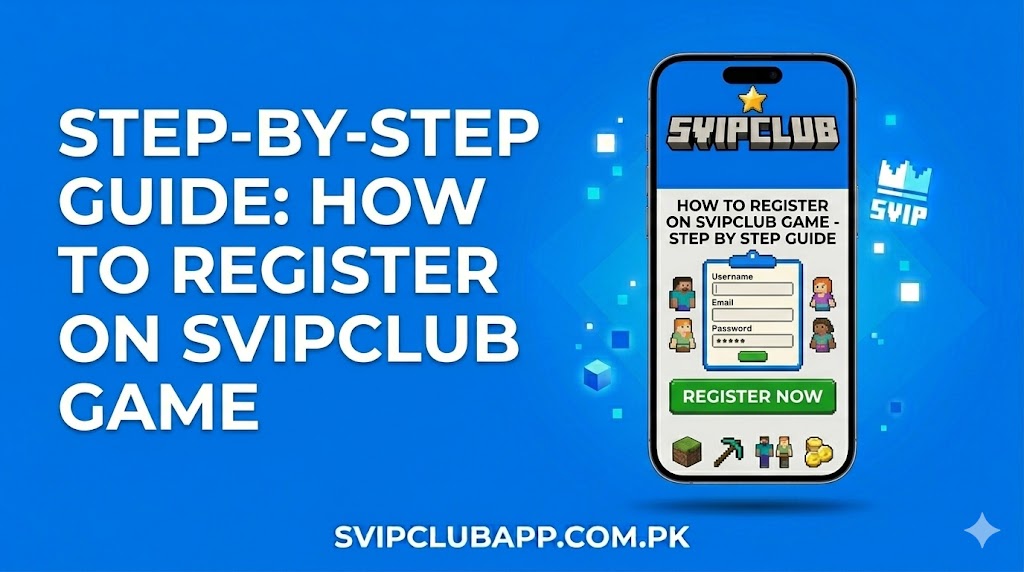 Register on SVipClub Game