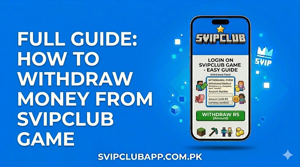 Withdraw Money from SVipClub Game